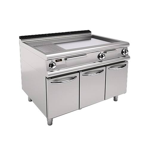 Электрическая жарочная поверхность 700 серии Apach Chef Line LFTE127LRCS сталь