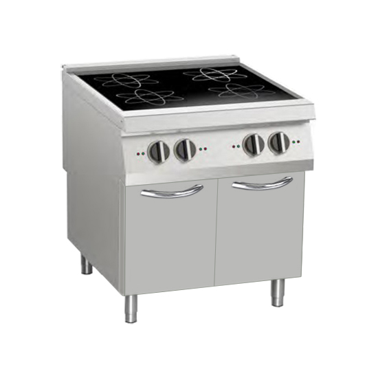 Плита со сплошным покрытием индукционная 900 серии Apach Chef Line SLRIFC89CS