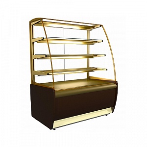 картинка Кондитерская витрина Carboma K70 VH 0,9-1 LIGHT Chocolate FLANDRIA (ВХСв-0,9д Carboma для шоколада)